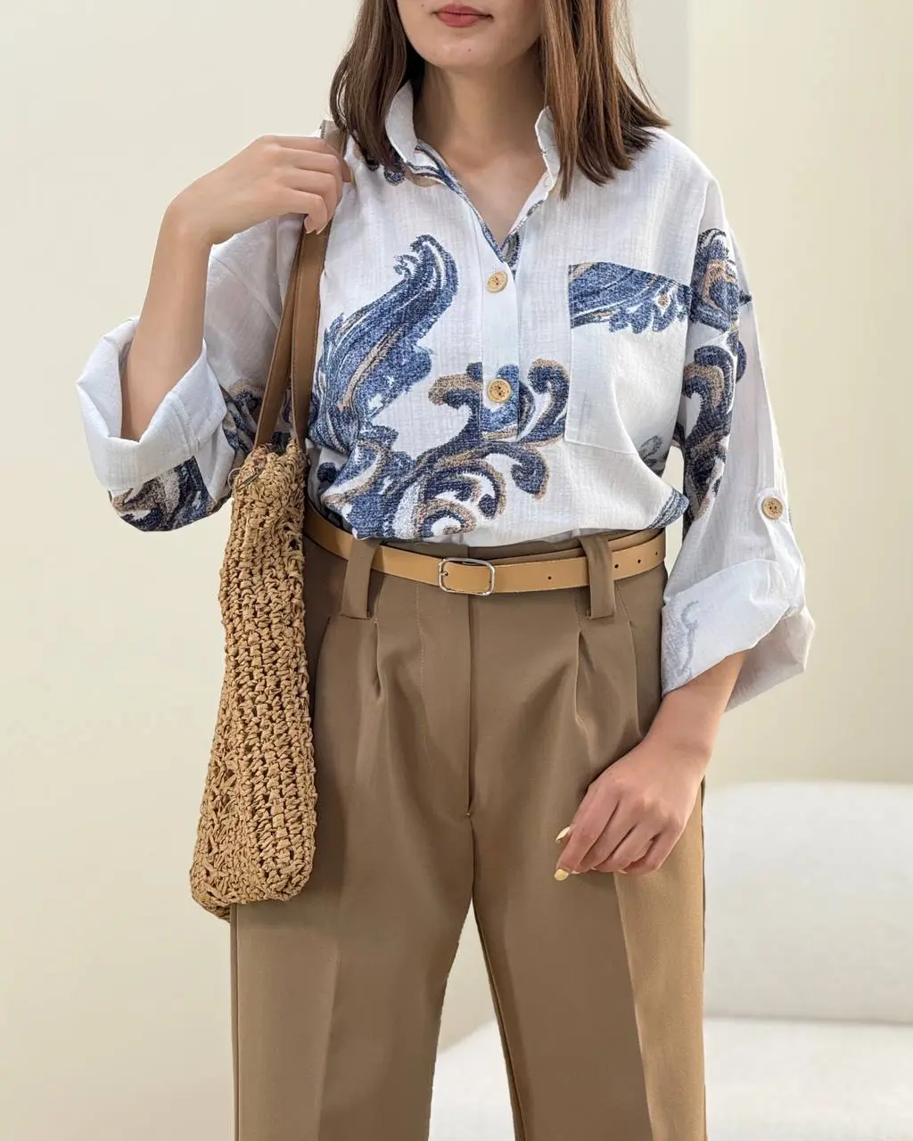 شومیز ترمه
