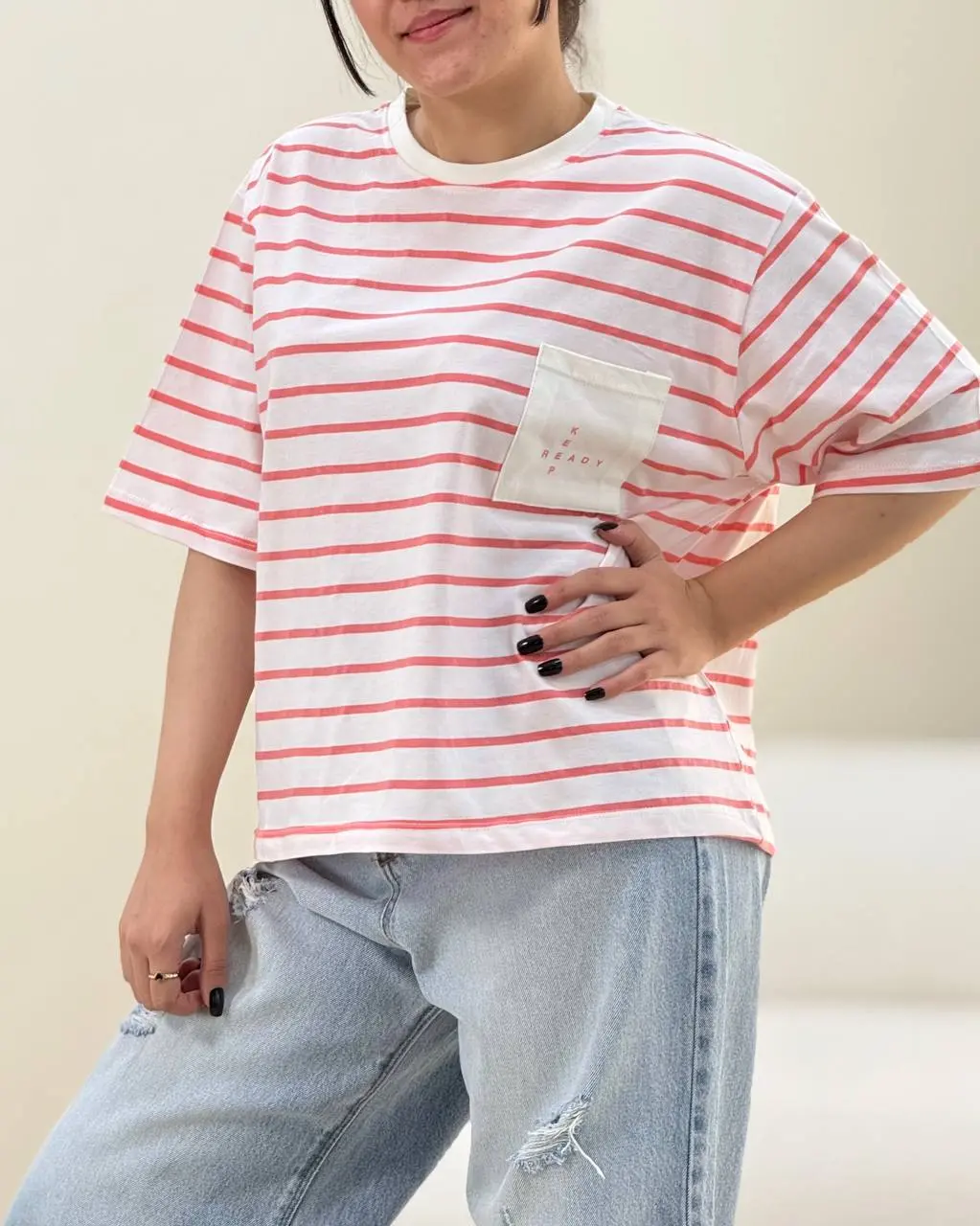 تیشرت باکسی آروشا