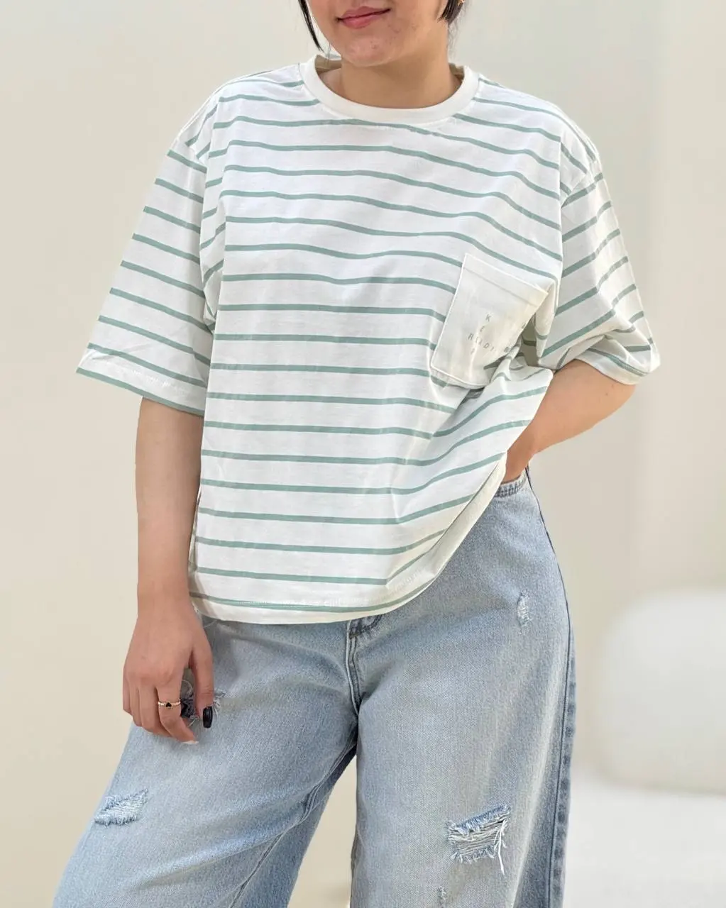 تیشرت باکسی آروشا