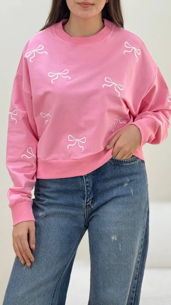 کراپ باکسی گلدوزی