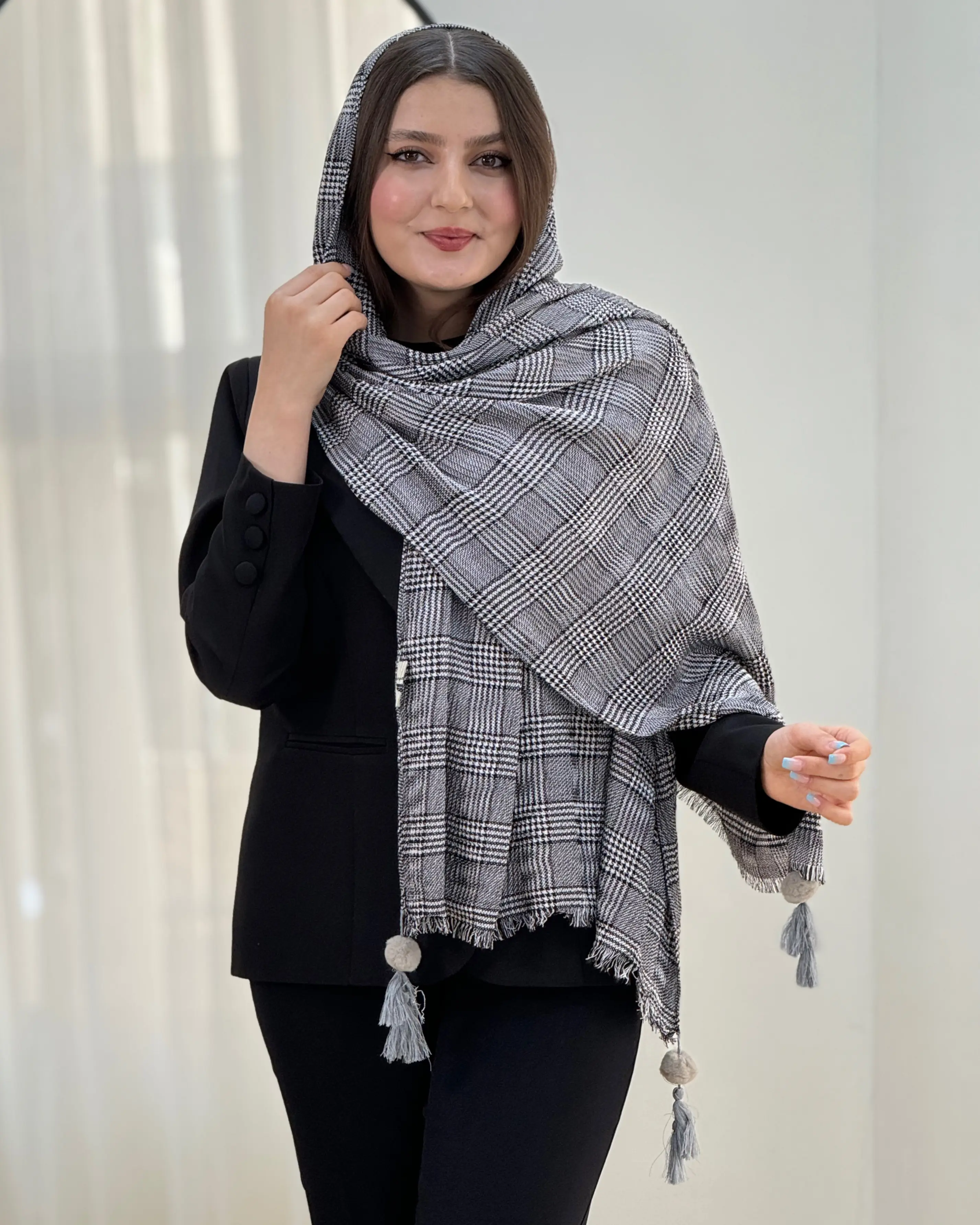 شال پلیسه پیچازی