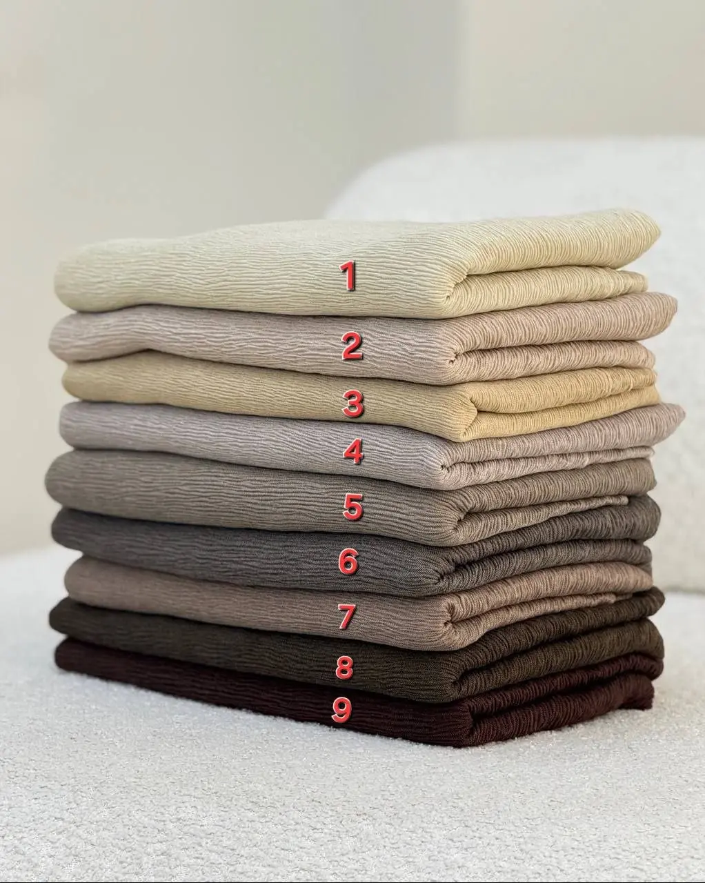 شال پلیسه برشکا