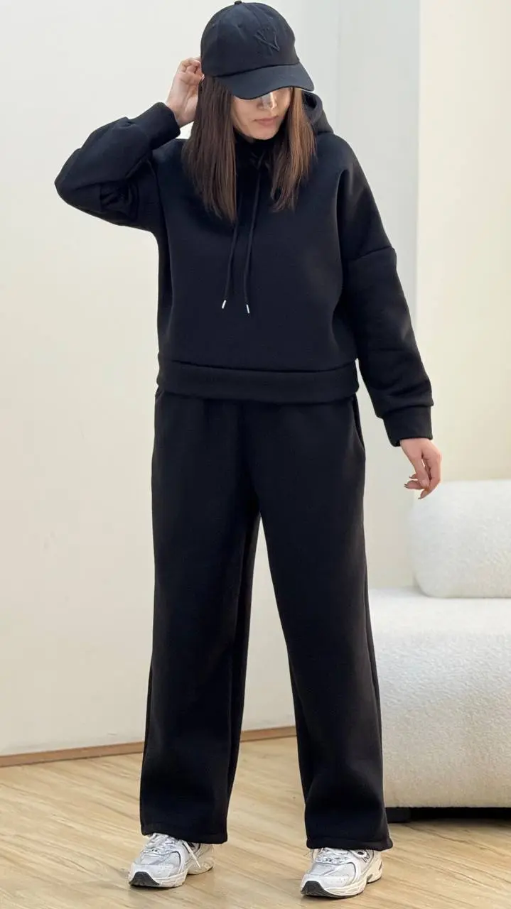 ست هودی وشلوار لینا