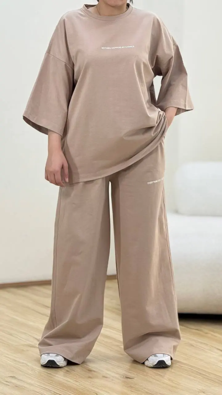 ست تیشرت و شلوار هپی