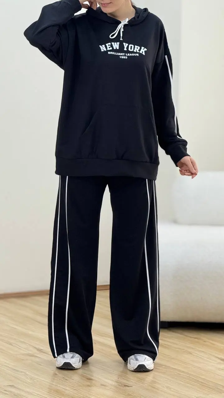 ست هودی وشلوار نیویورک