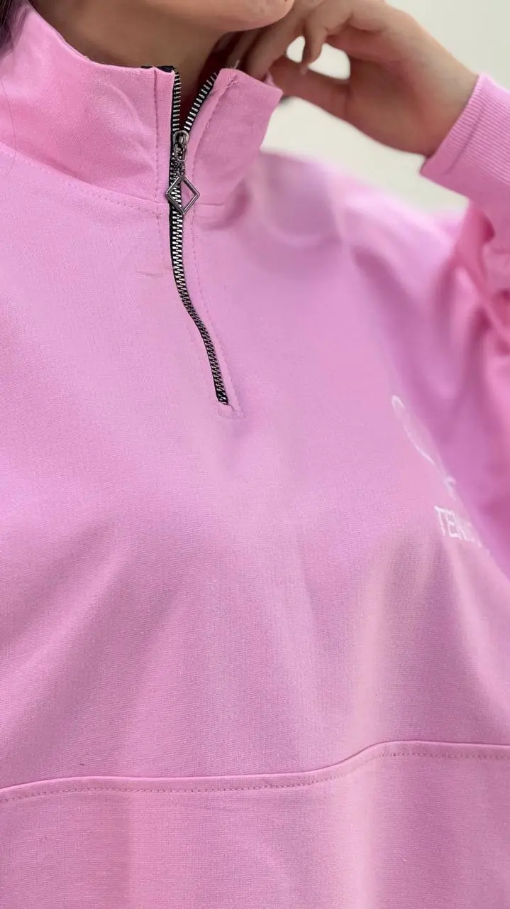 سویشرت نیم زیپ تنیس