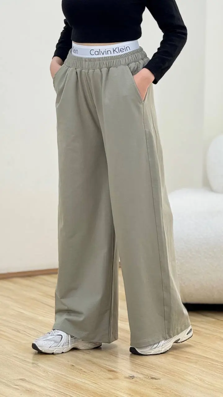 شلوار بگ کمرکش