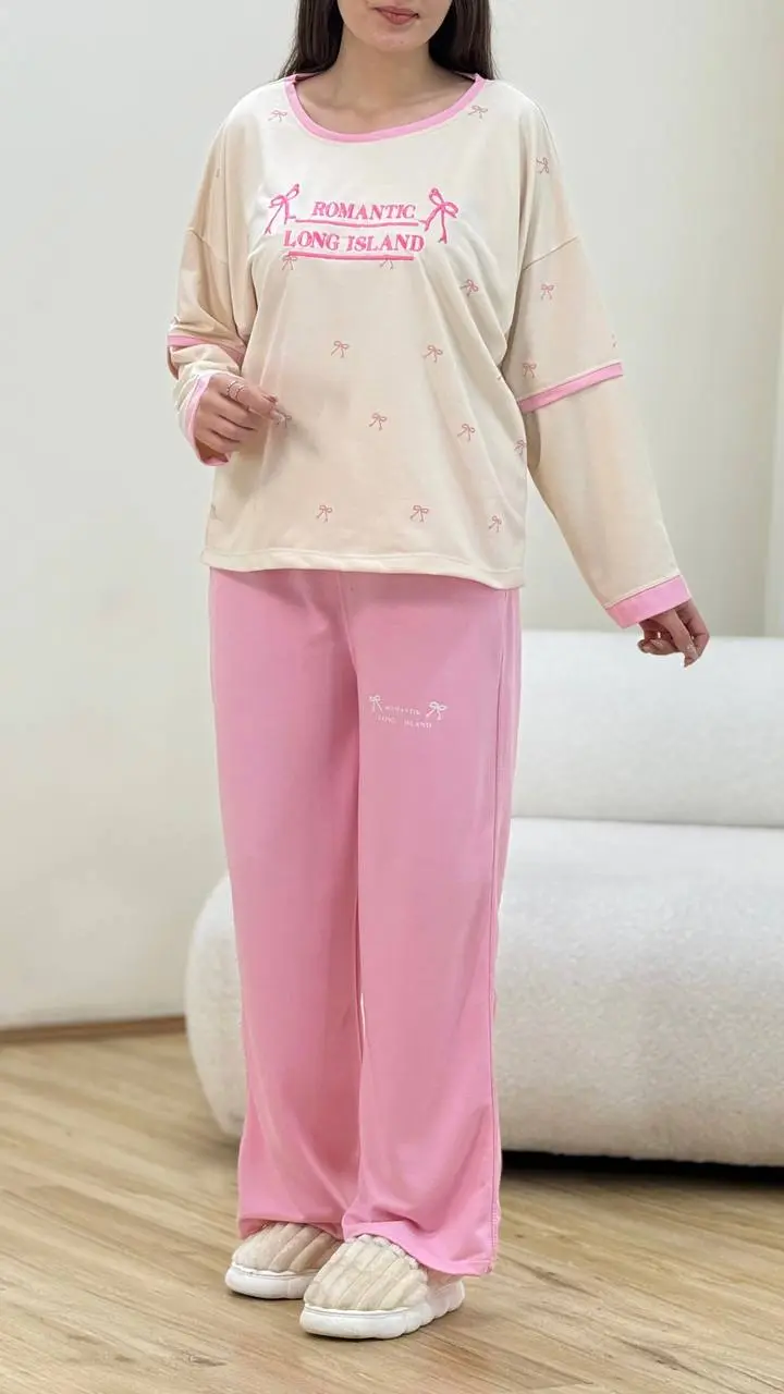 ست بلوز و شلوار رومانتیک