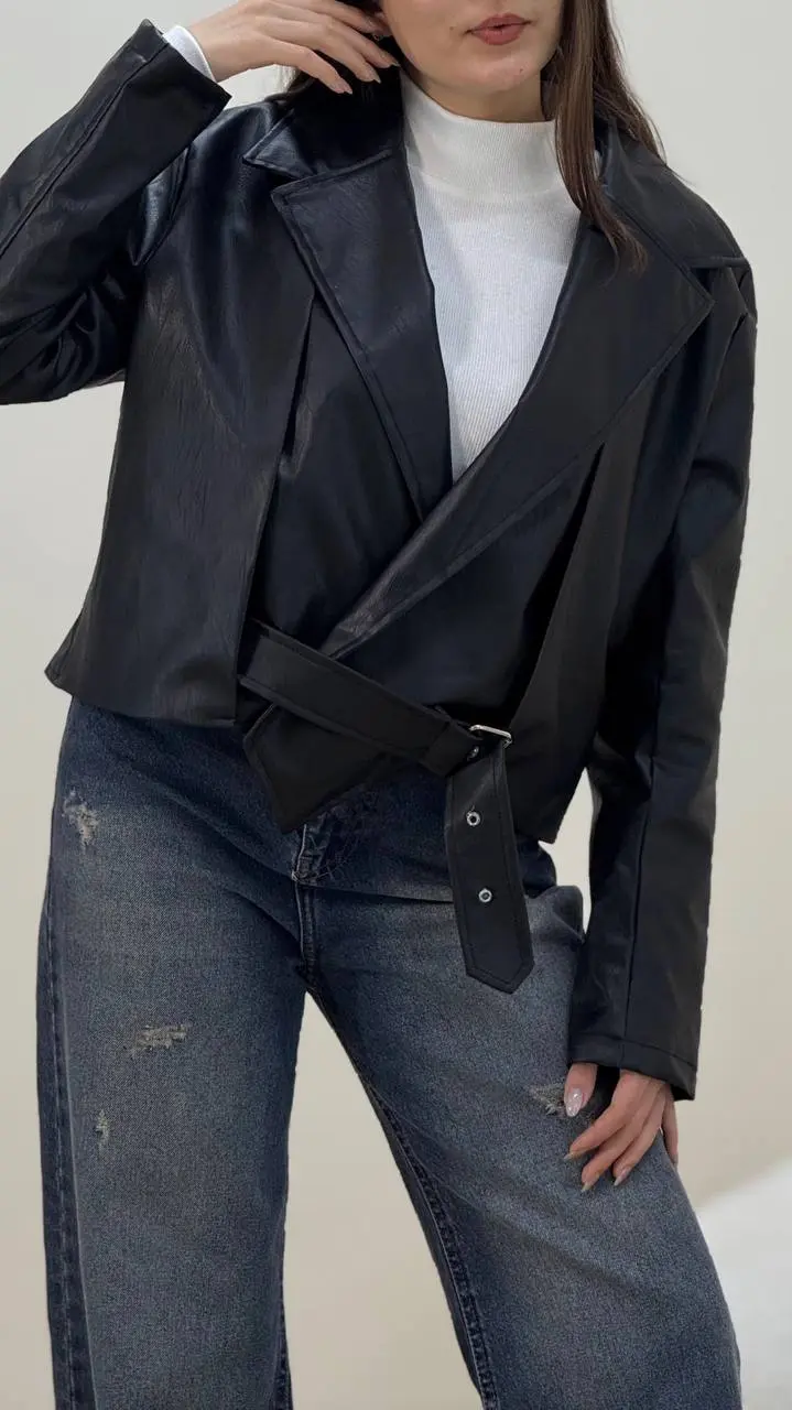 کت چرم ساوین