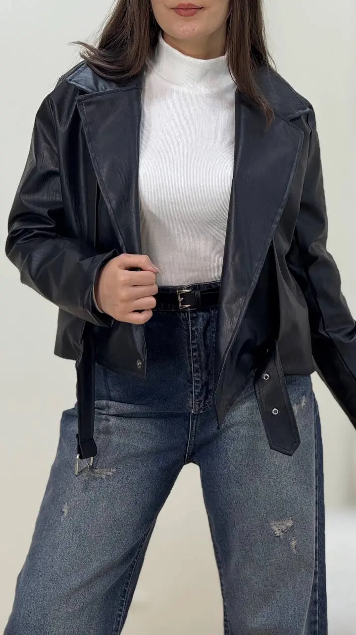 کت چرم ساوین