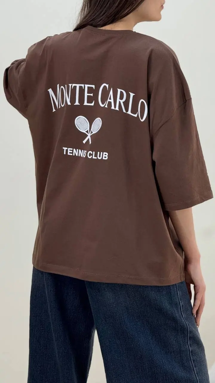 تیشرت باکسی تنیس