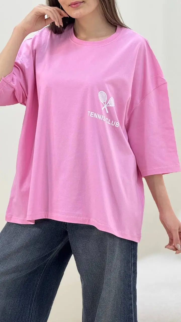 تیشرت باکسی تنیس