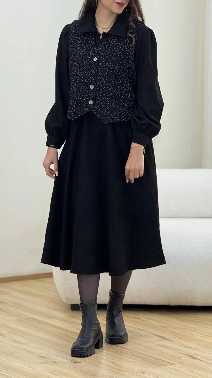 ست دوتیکه گلدار