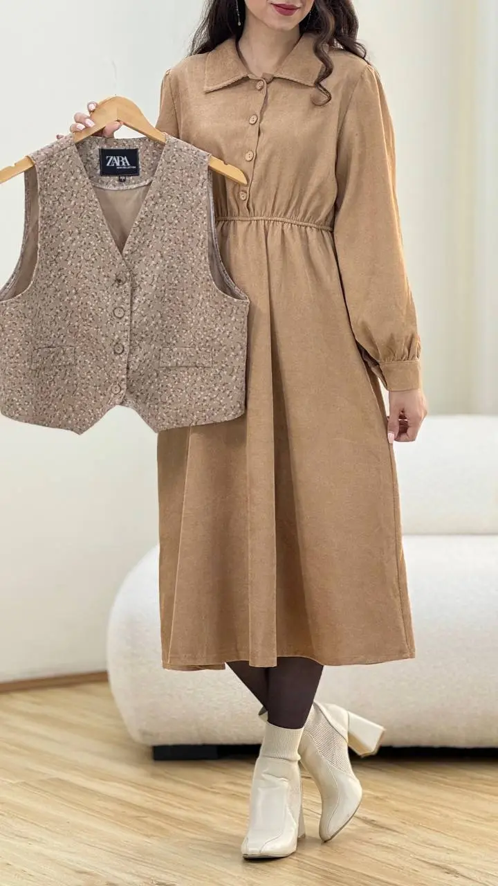 ست دوتیکه گلدار