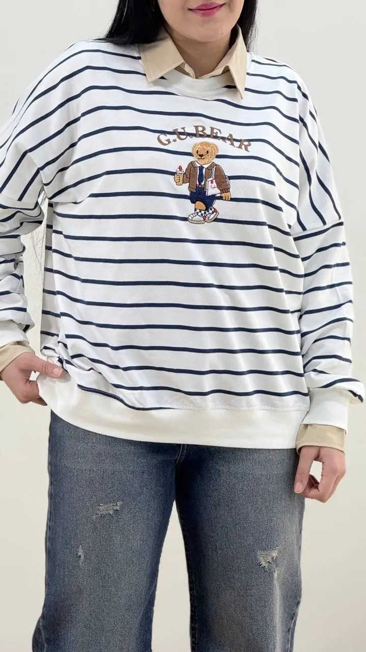 بلوز راه راه تدی