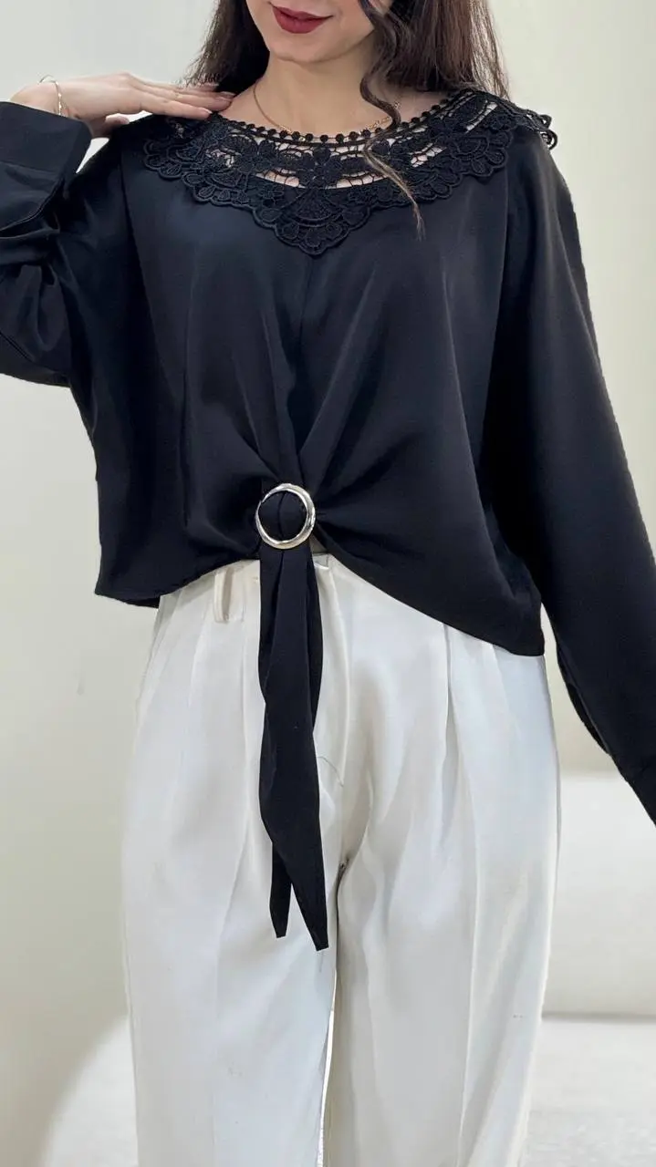 شومیز گره ای نازین