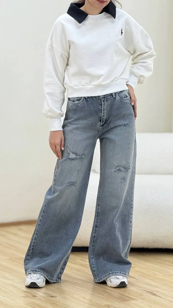 شلوار فول بگ 8853