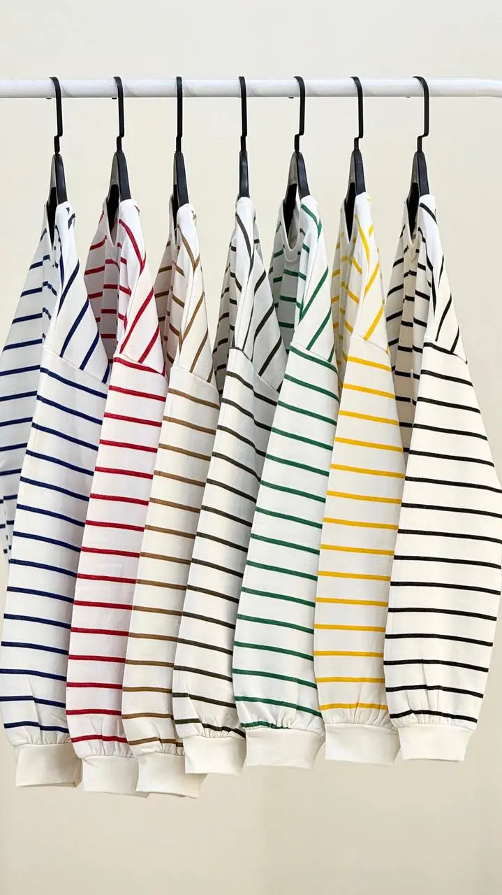 بلوز راه راه تک جیب