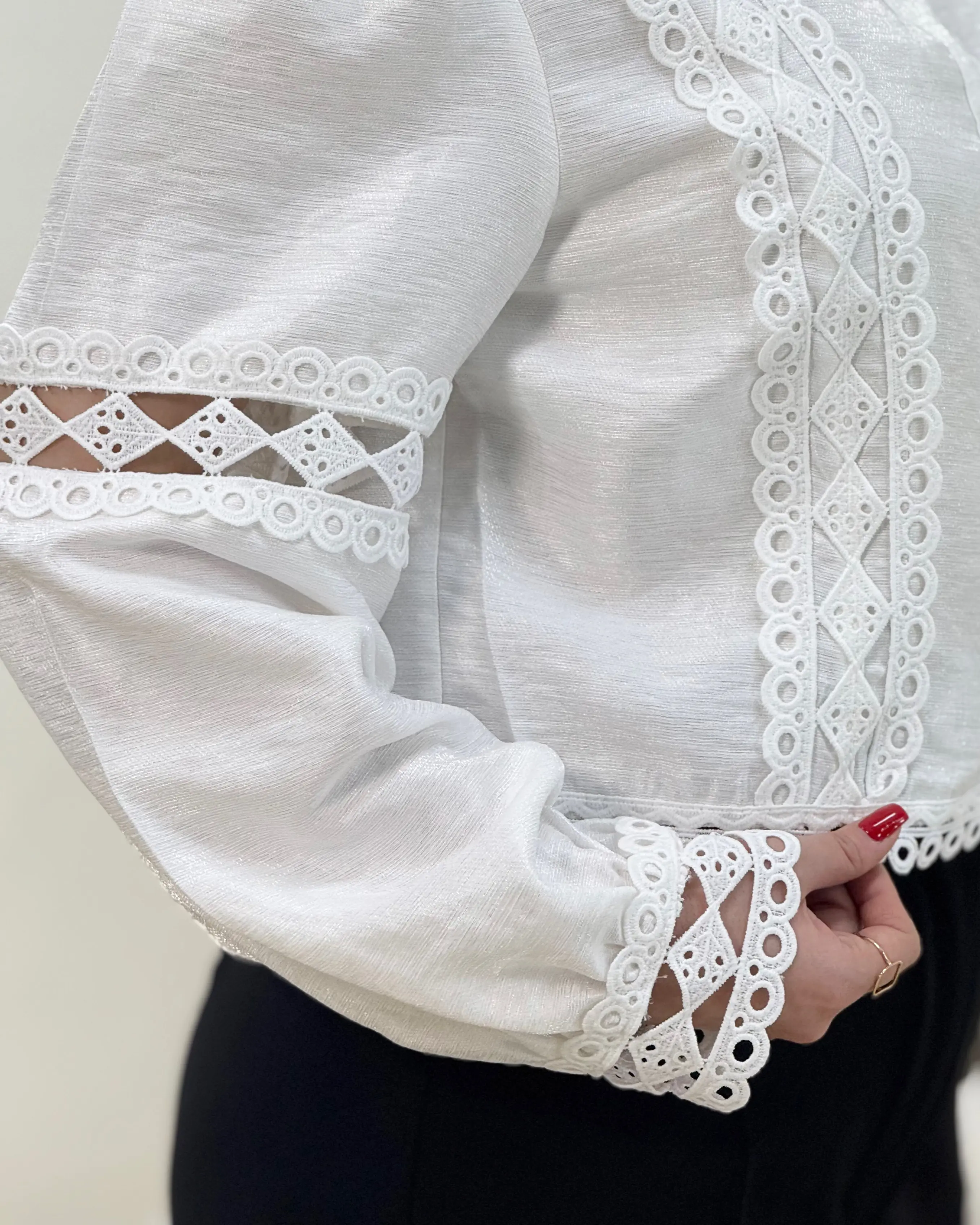 شومیز کراپ مجلسی کتی