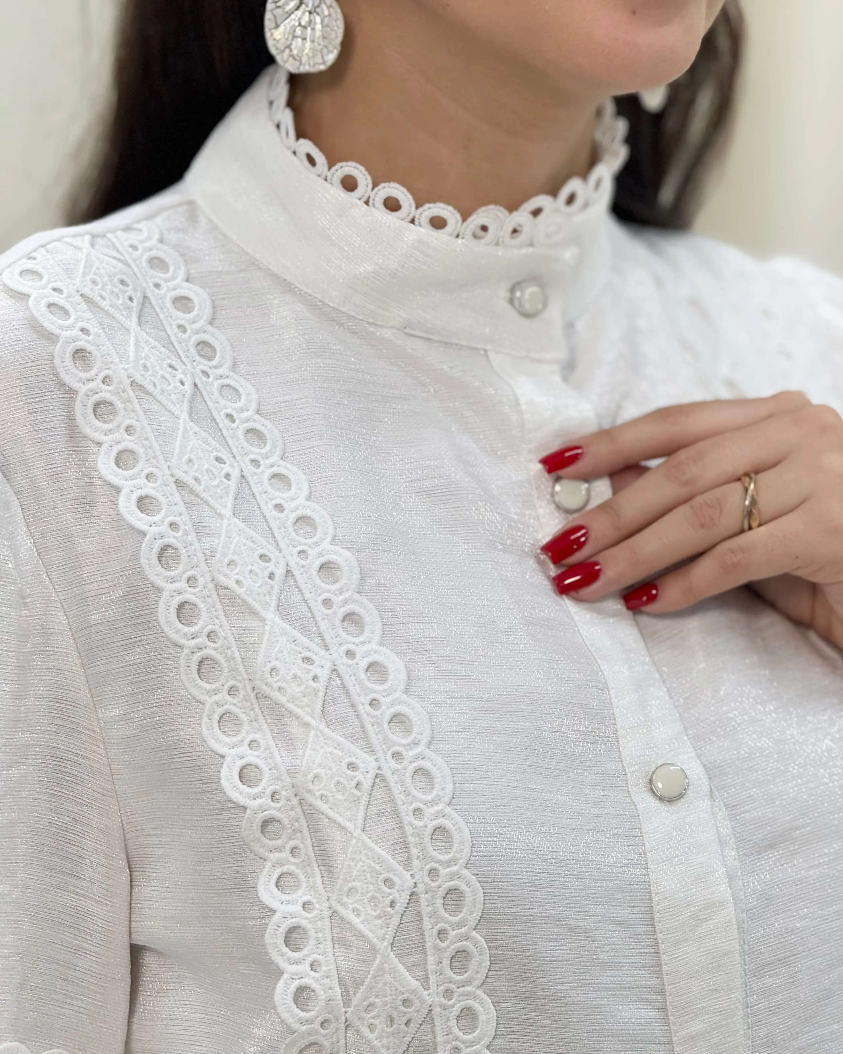 شومیز کراپ مجلسی کتی