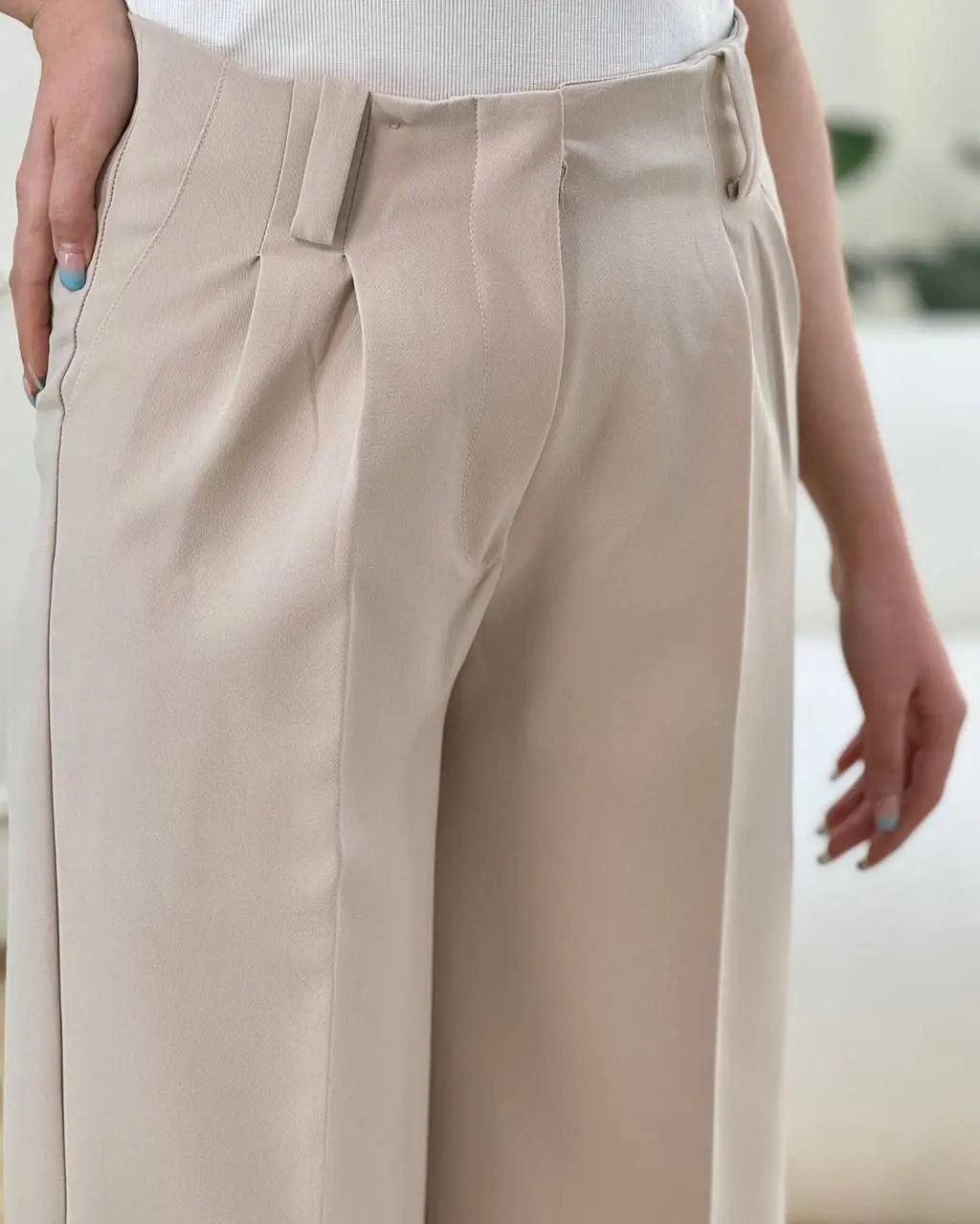 شلوار پارچه ای بگ