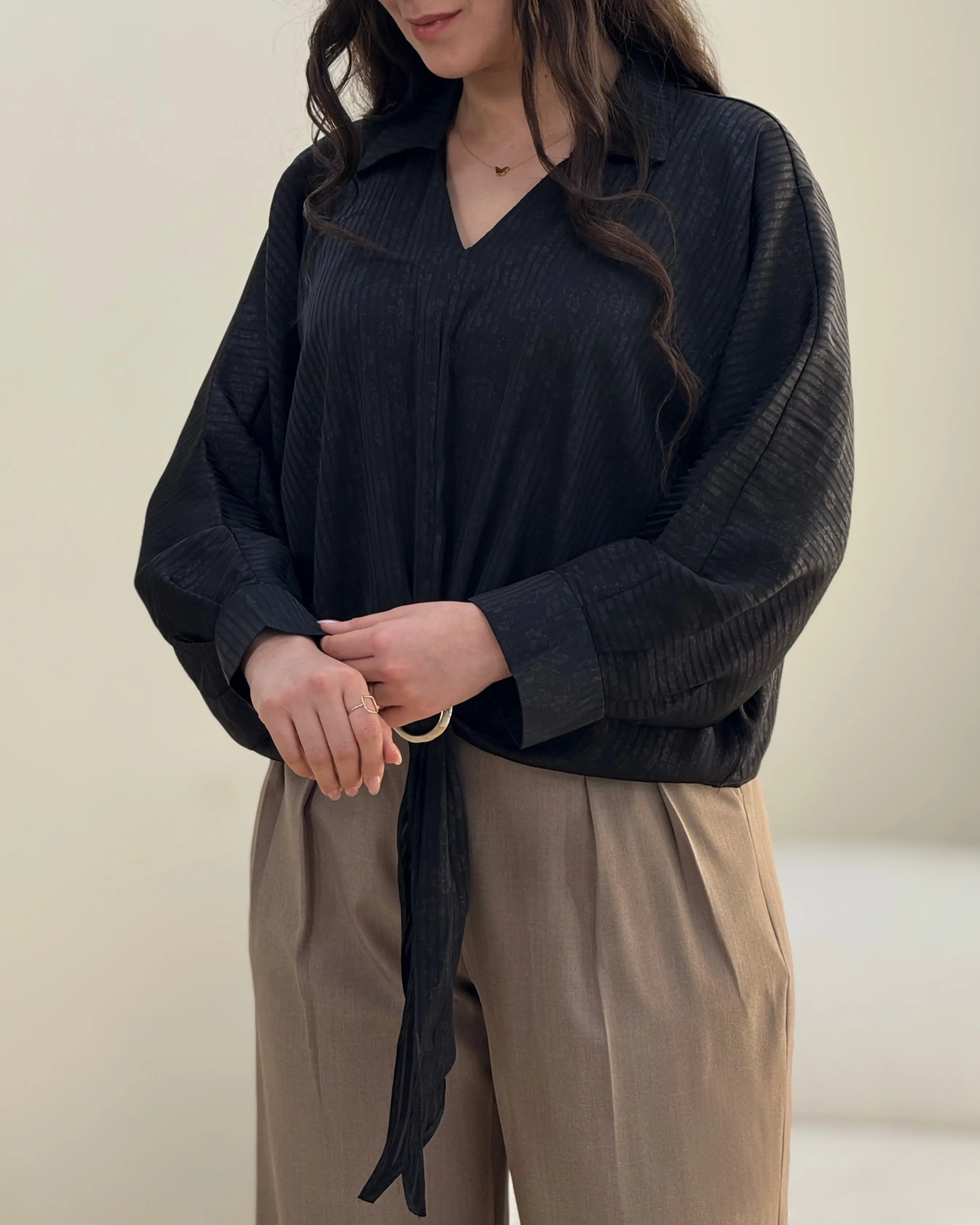 شومیز گره ای هورسا