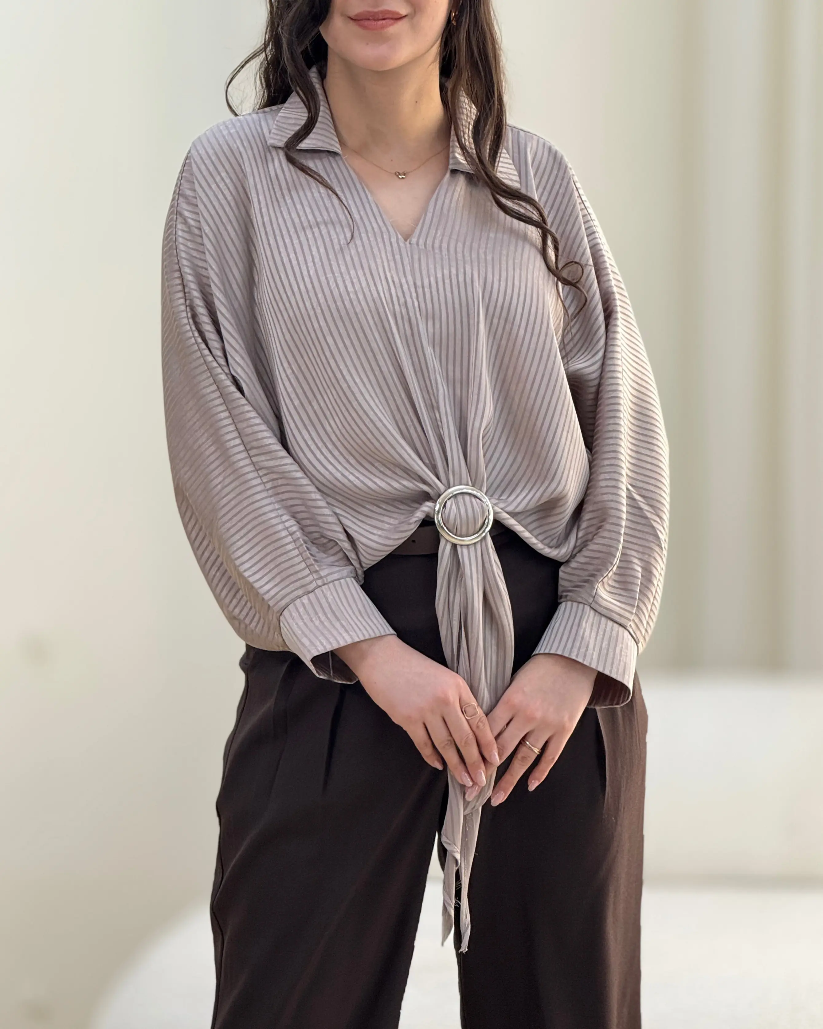 شومیز گره ای هورسا