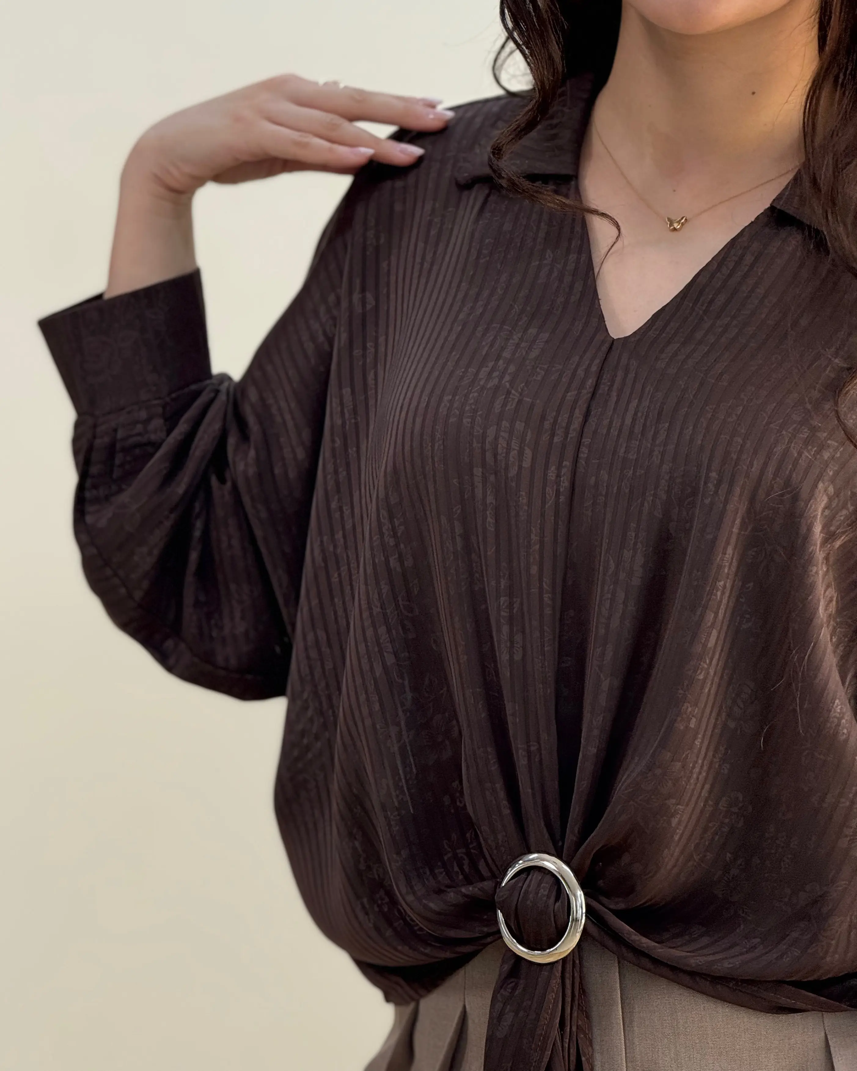 شومیز گره ای هورسا