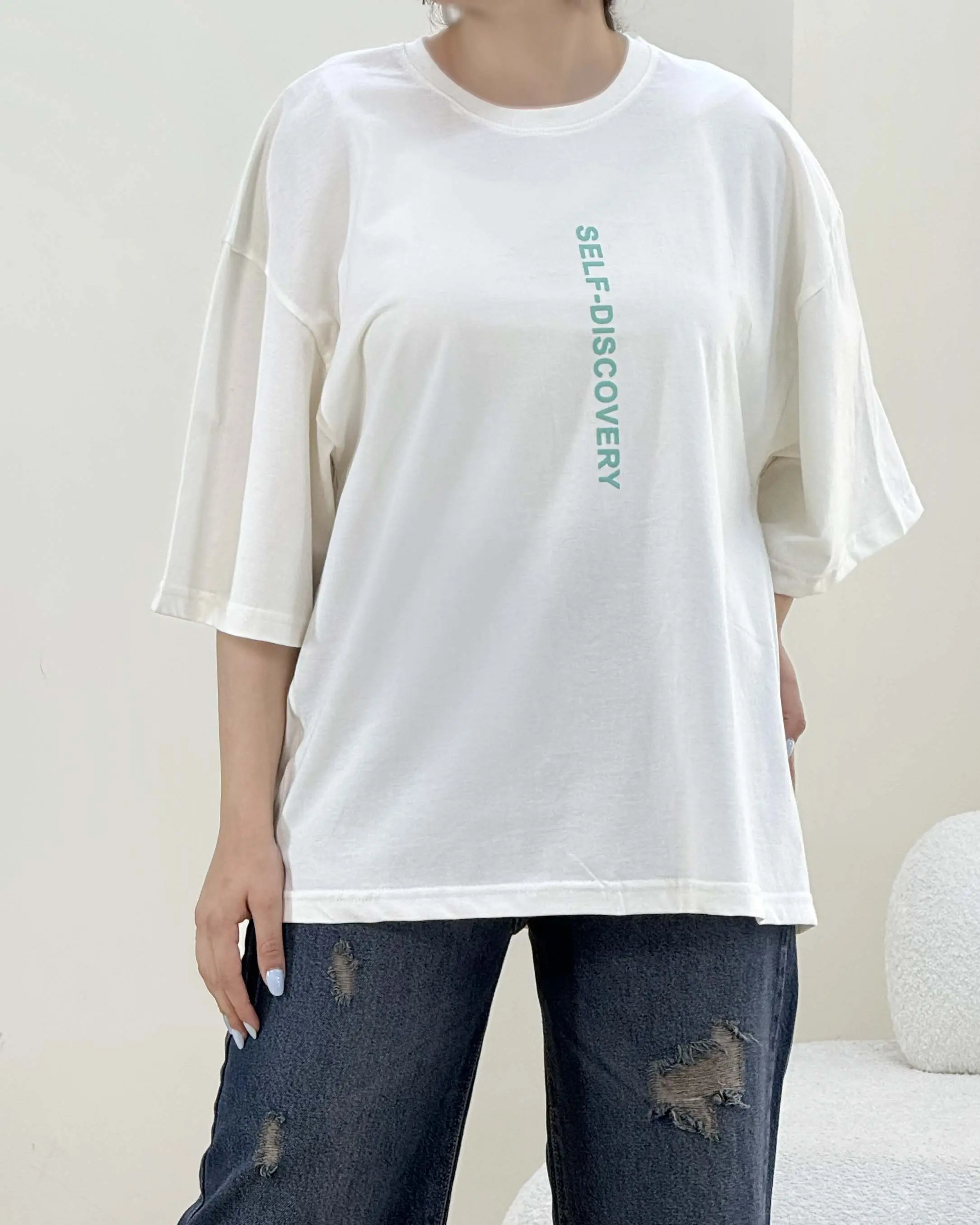 تیشرت لانگ سلف