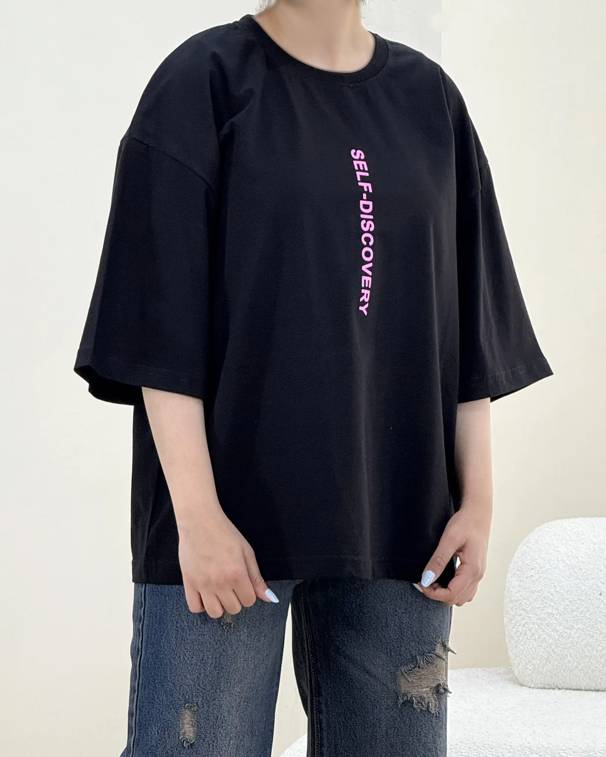 تیشرت لانگ سلف