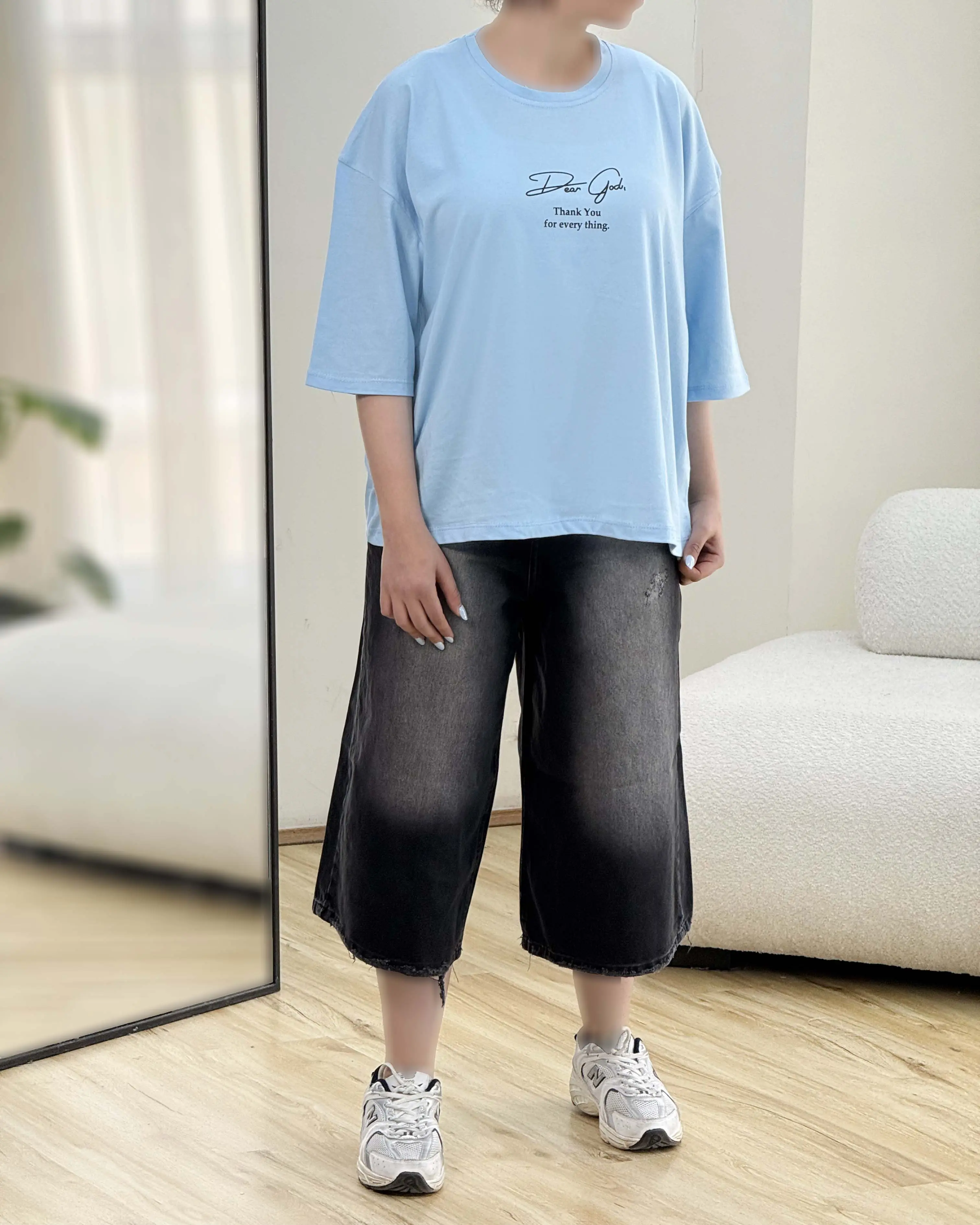 تیشرت باکسی لیاژ