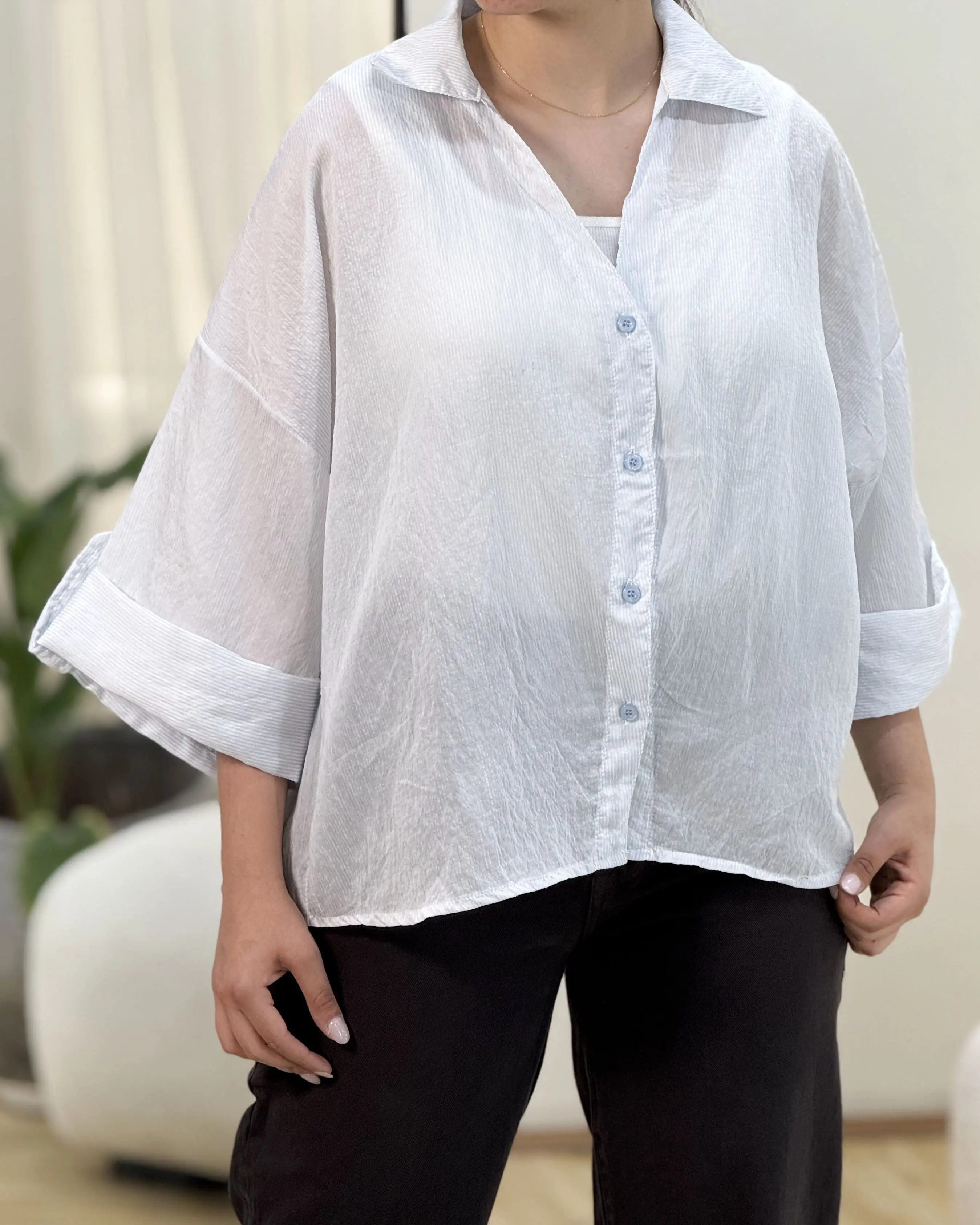 شومیز باکسی نور