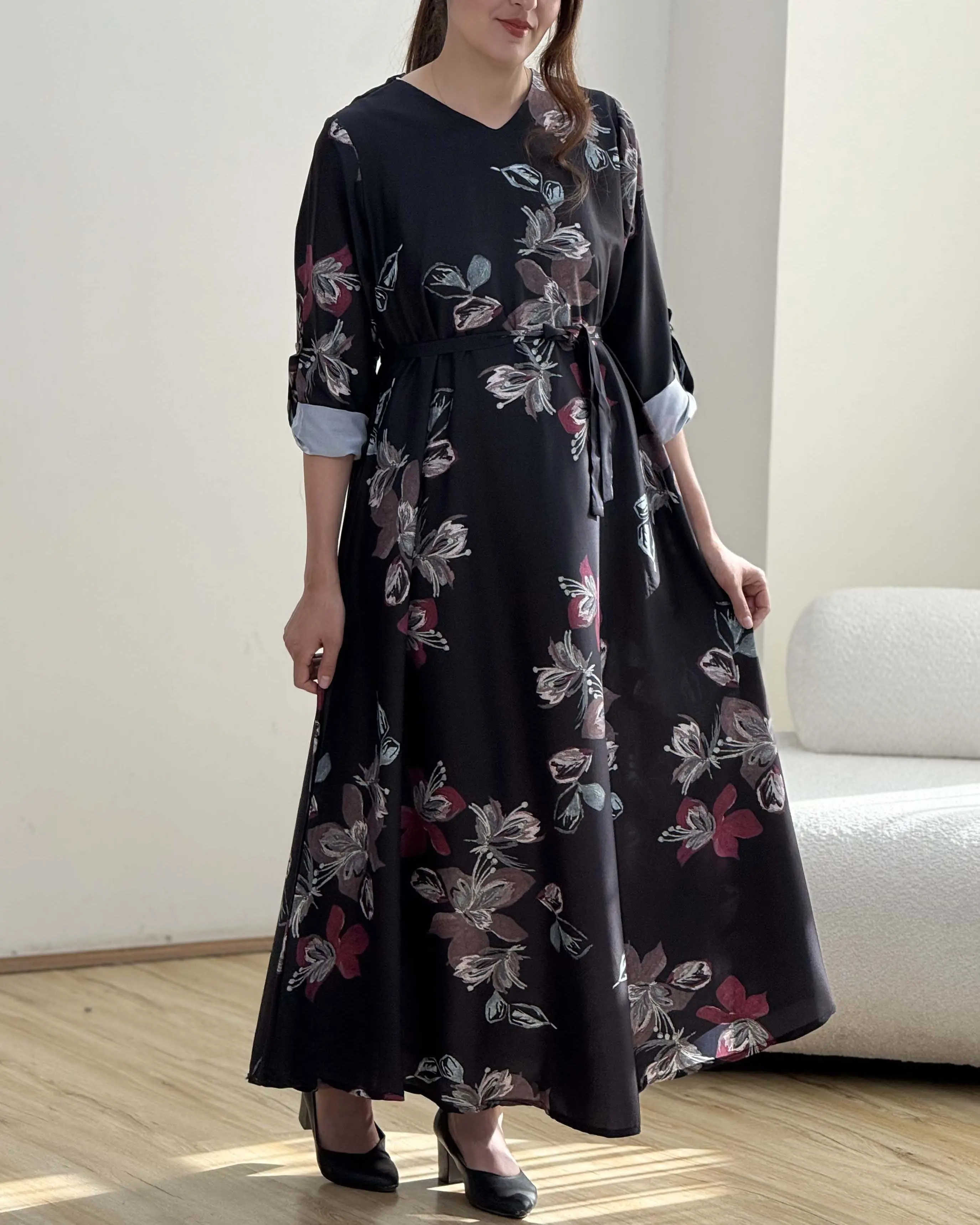 پیراهن کلوش شکوفه