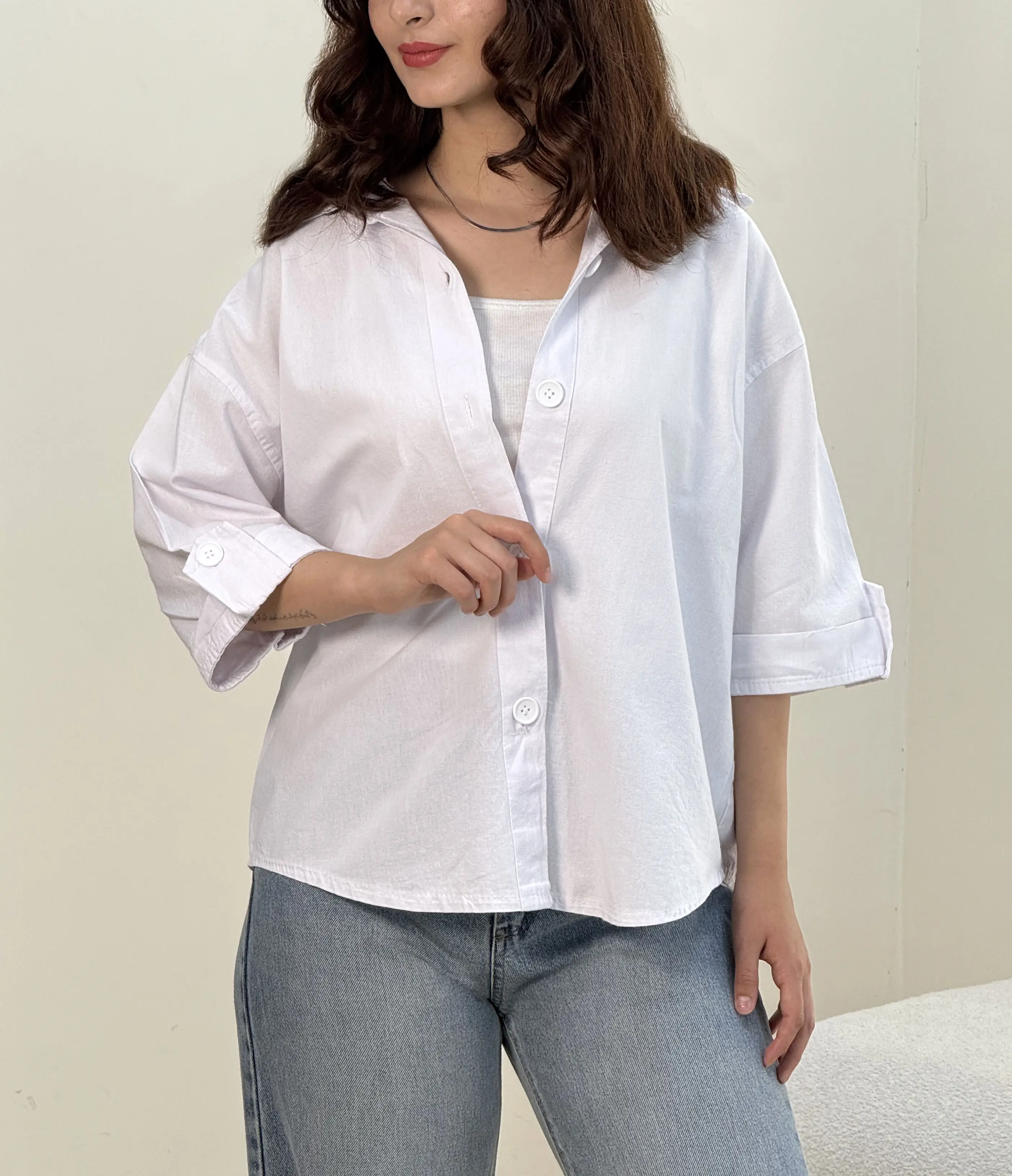 شومیز شینا لینن