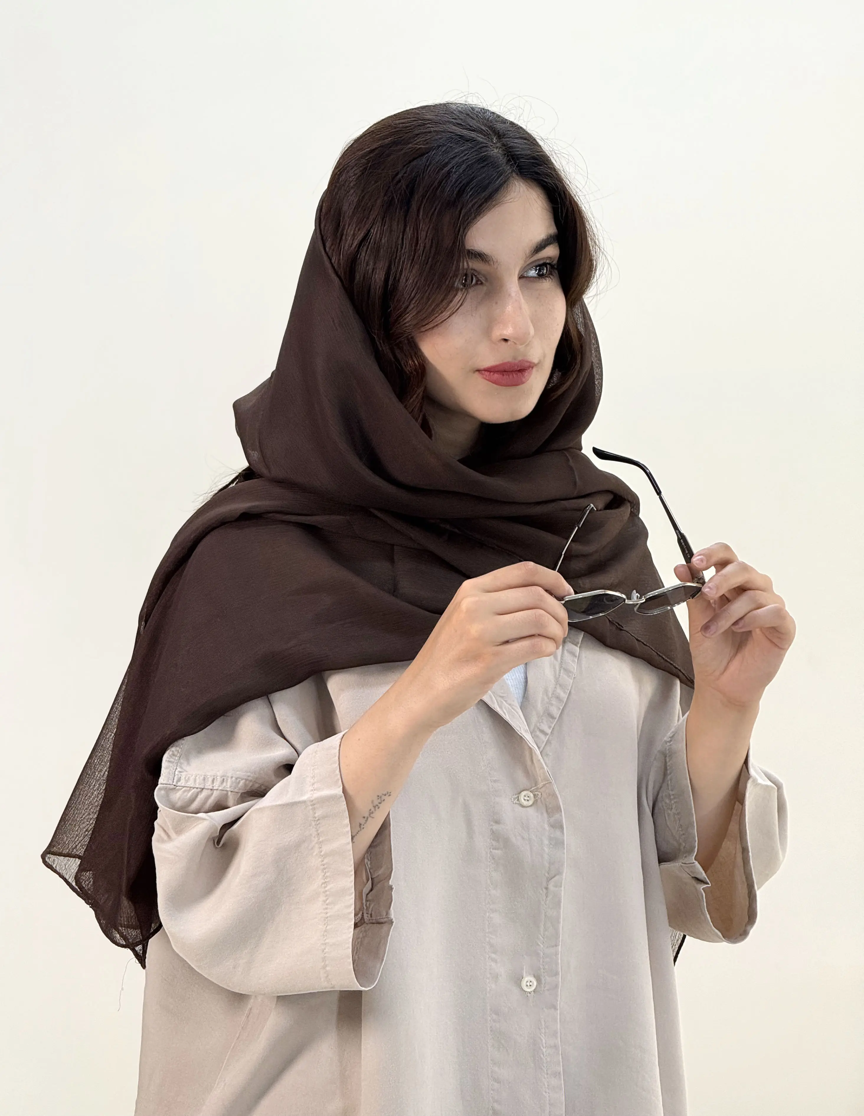 شال ساده مینو