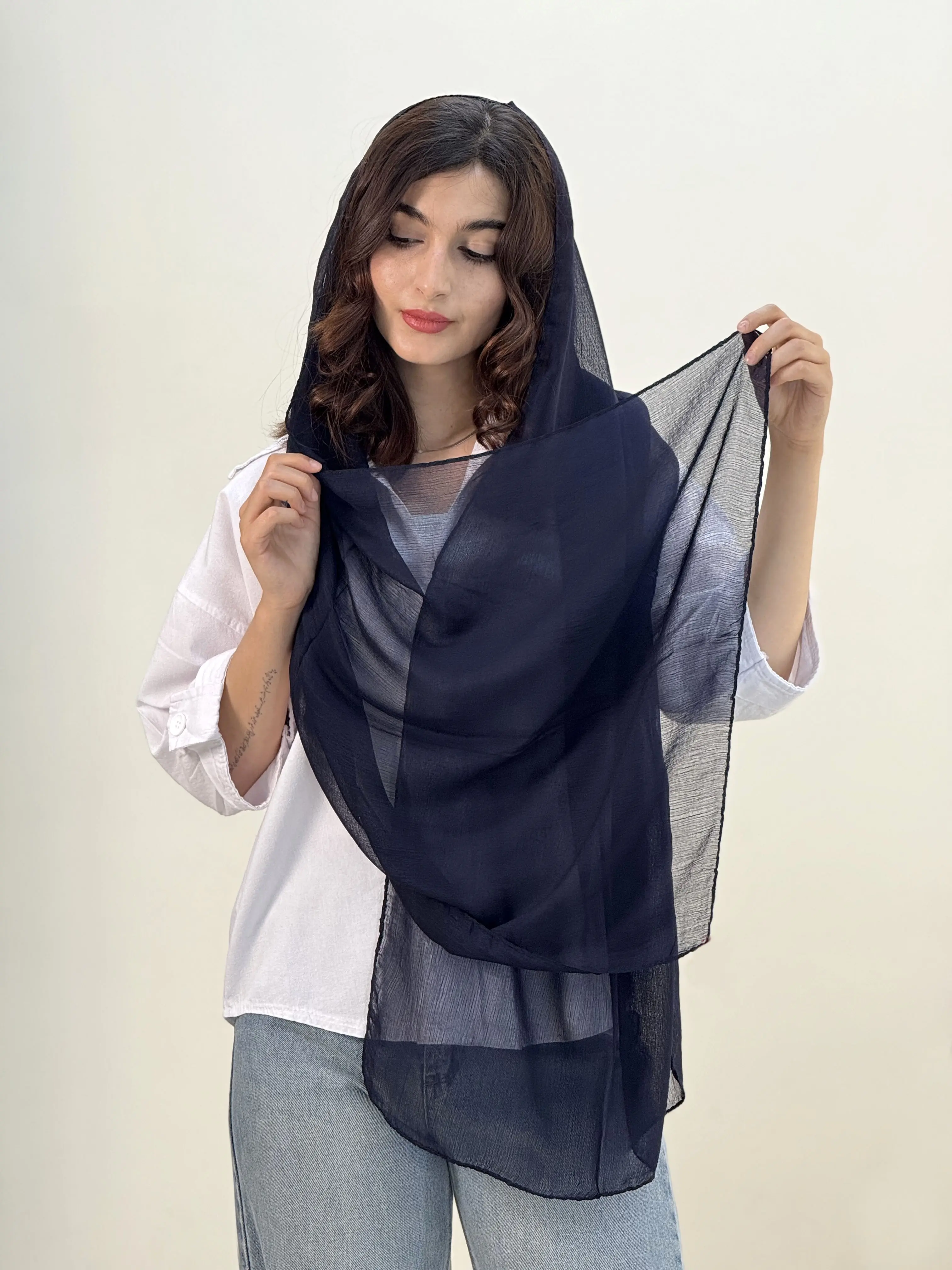 شال ساده مینو