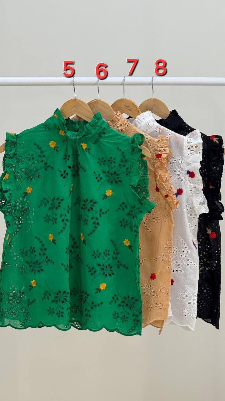 تاپ گلدوزی