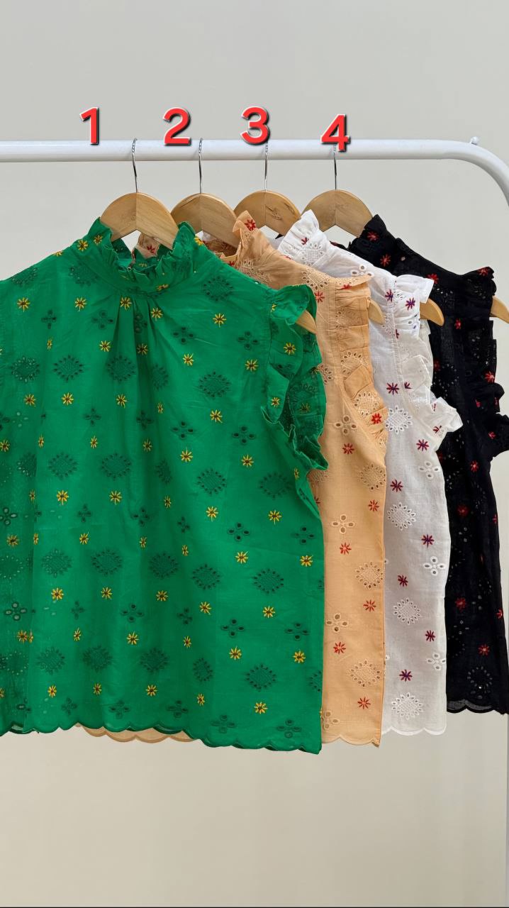تاپ گلدوزی